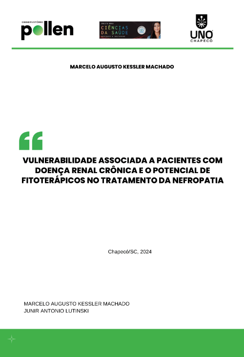 Imagem do artigo - Vulnerabilidade associada a pacientes com Doença Renal Crônica e o potencial de fitoterápicos no tratamento da nefropatia