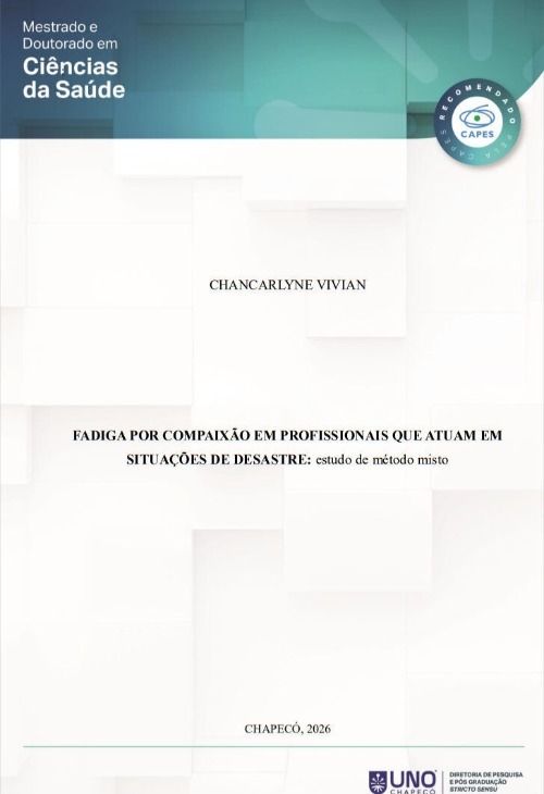 Imagem do artigo - Fadiga por compaixão em profissionais que atuam em situações de desastre: estudo de método misto