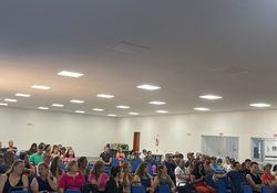 Imagem da notícia - Estudante de doutorado do PPGCS da Unochapecó participou de evento de encerramento das atividades do ano de 2023 junto a equipe de endemias do município de Chapecó – SC