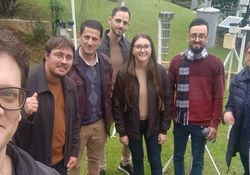 Imagem da notícia - Docentes e Discentes do PPGCS visitam estação meteorológica em Guatambu