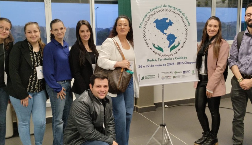 Observatório - Estudantes e docentes do PPGCS participam do II Seminário de Geografia da Saúde