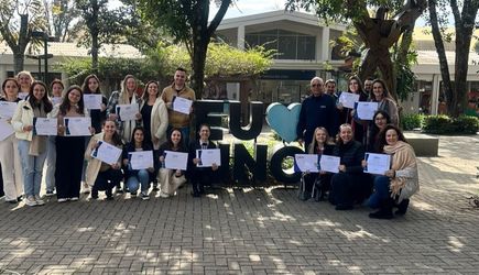 Imagem da notícia - Centro de Referência em Monitoramento e Diagnóstico de Zoonoses da Unochapecó recebeu curso de Boas Práticas em Cultura de Células