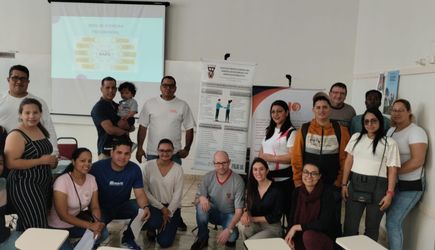 Imagem da notícia - Doutoranda do PPGCS e Unomigrações promovem roda de conversa sobre saúde mental com imigrantes em São Miguel do Oeste - SC