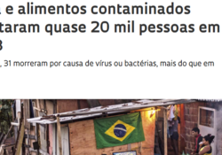 Imagem da notícia - Pesquisa desenvolvida por pesquisadores vinculados ao PPGCS é evidenciada em discussão sobre a Doenças de Transmissão Hídrica e Alimentar (DTHA) no Brasil 