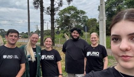 Imagem da notícia - Projeto de pesquisa vinculado ao PPGCS avalia uso de drones no controle do mosquito da dengue em Chapecó - SC