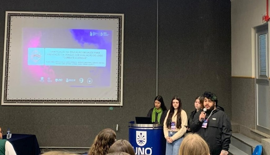 Observatório - Pesquisa desenvolvida no PPGCS da Unochapecó recebe prêmio em evento científico
